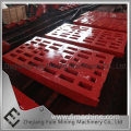 Jaw Crusher High Manganese Guard Liner Plate